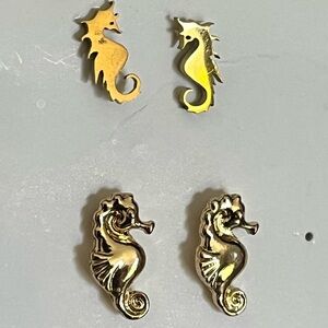 Seahorse Stud Earrings